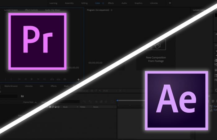 premiere pro vs after effects