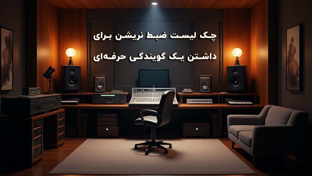 Professional Narration Recording Checklist