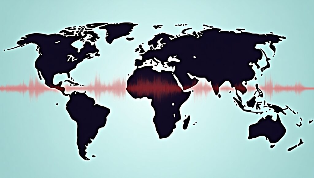 world map