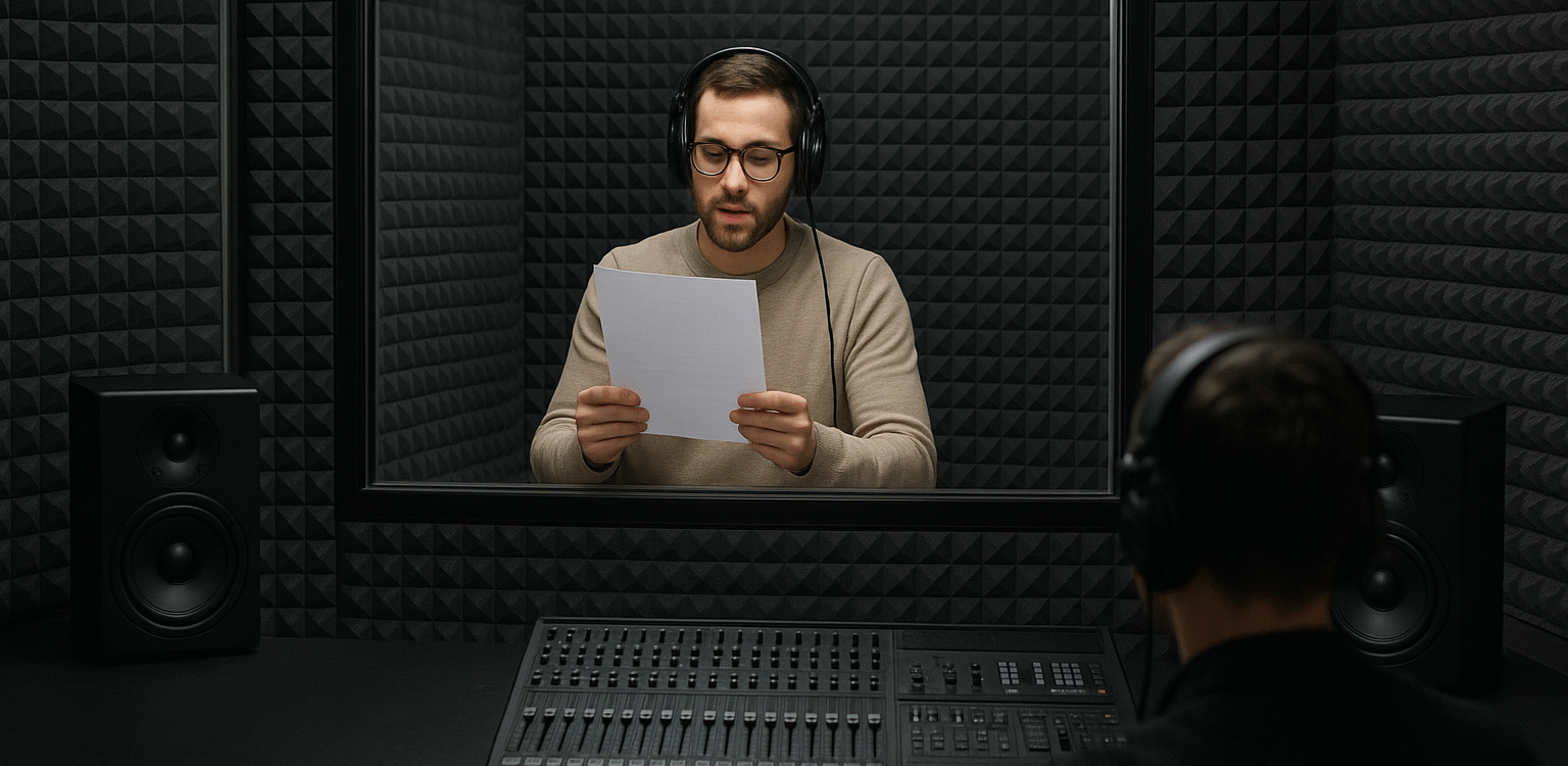 ضبط صدا در استودیو