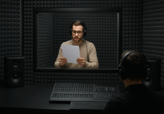 ضبط صدا در استودیو