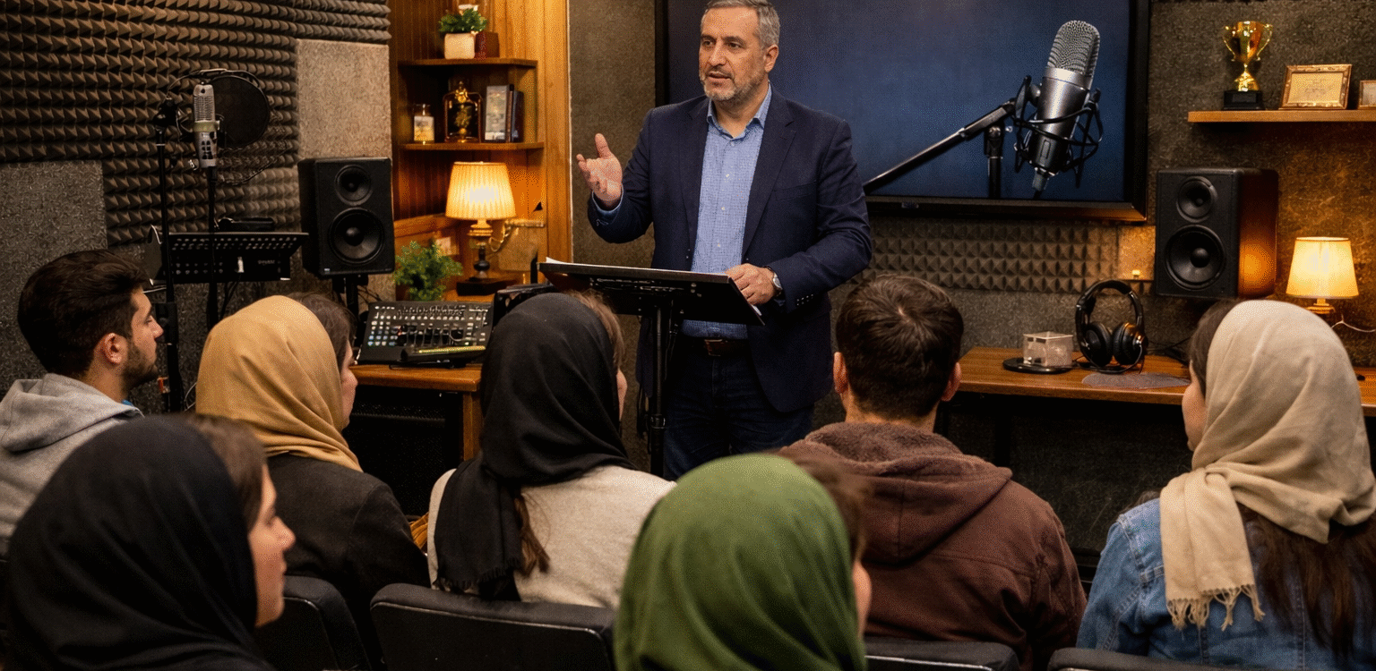 آموزش گویندگی و فن بیان