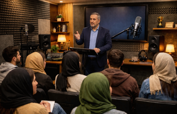 آموزش گویندگی و فن بیان